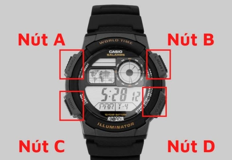 Hướng dẫn điều chỉnh thời gian trên đồng hồ đeo tay một cách chi tiết nhất