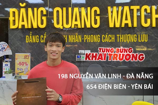Đăng Quang Watch giới thiệu ưu đãi cực lớn lên đến 20% trong tuần lễ vàng khai trương