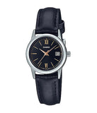 Đồng Hồ Casio Nữ LTP-V002L-1B3UDF Quartz